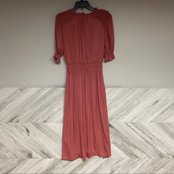 Anthropologie | Current Air Cape May Smocked Dress - Picture 7 of 11